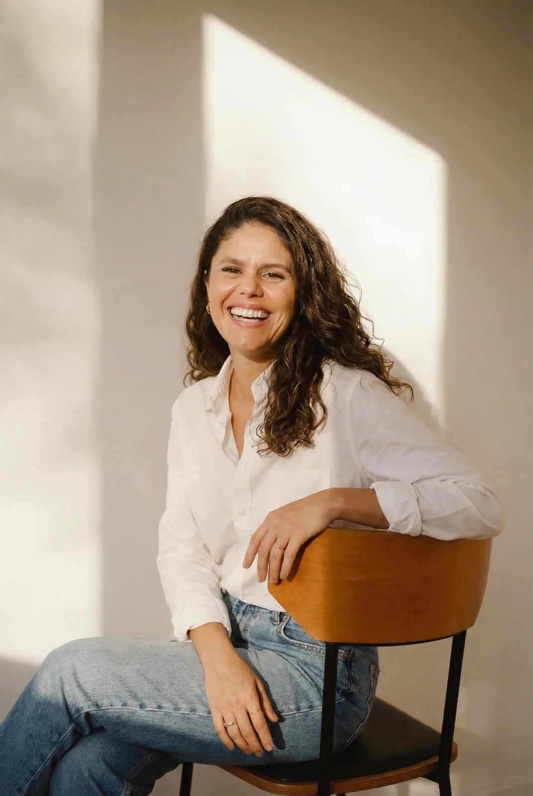 Patricia Domingues no escritório